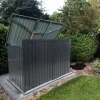 The Three Bin Store in a back garden