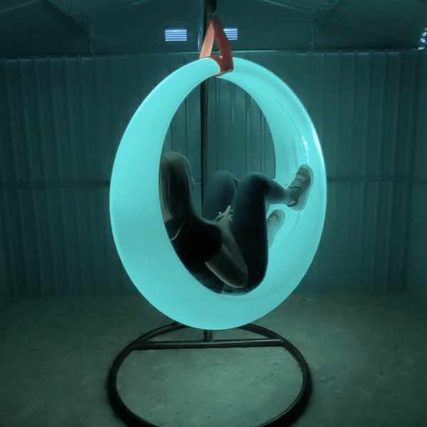 LED Swing in Teal