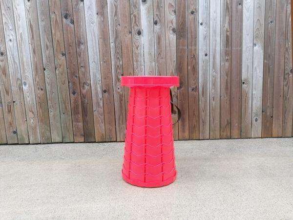 Red Pop Up stool