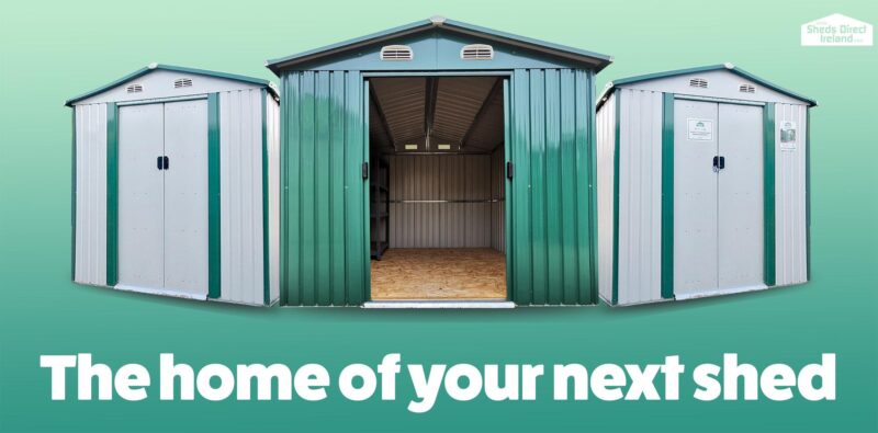 Banner image of three steel sheds that can potentially turn into a mancave 