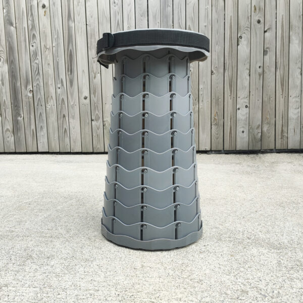 Grey Pop Up Stool from Sheds Direct Ireland