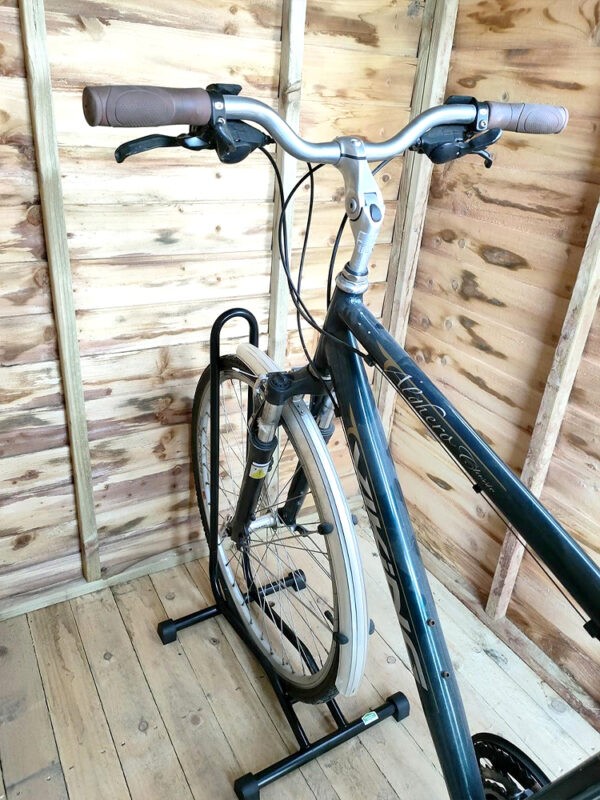 Sawhorse bike stand online