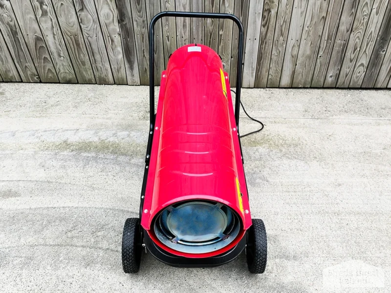 The top view of the Rocket Heater