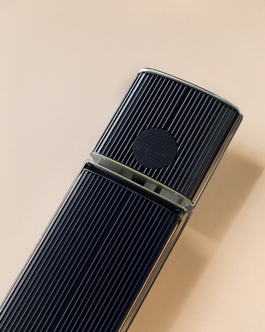 The speaker section in detail