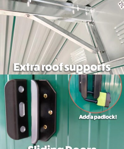 Door and support details