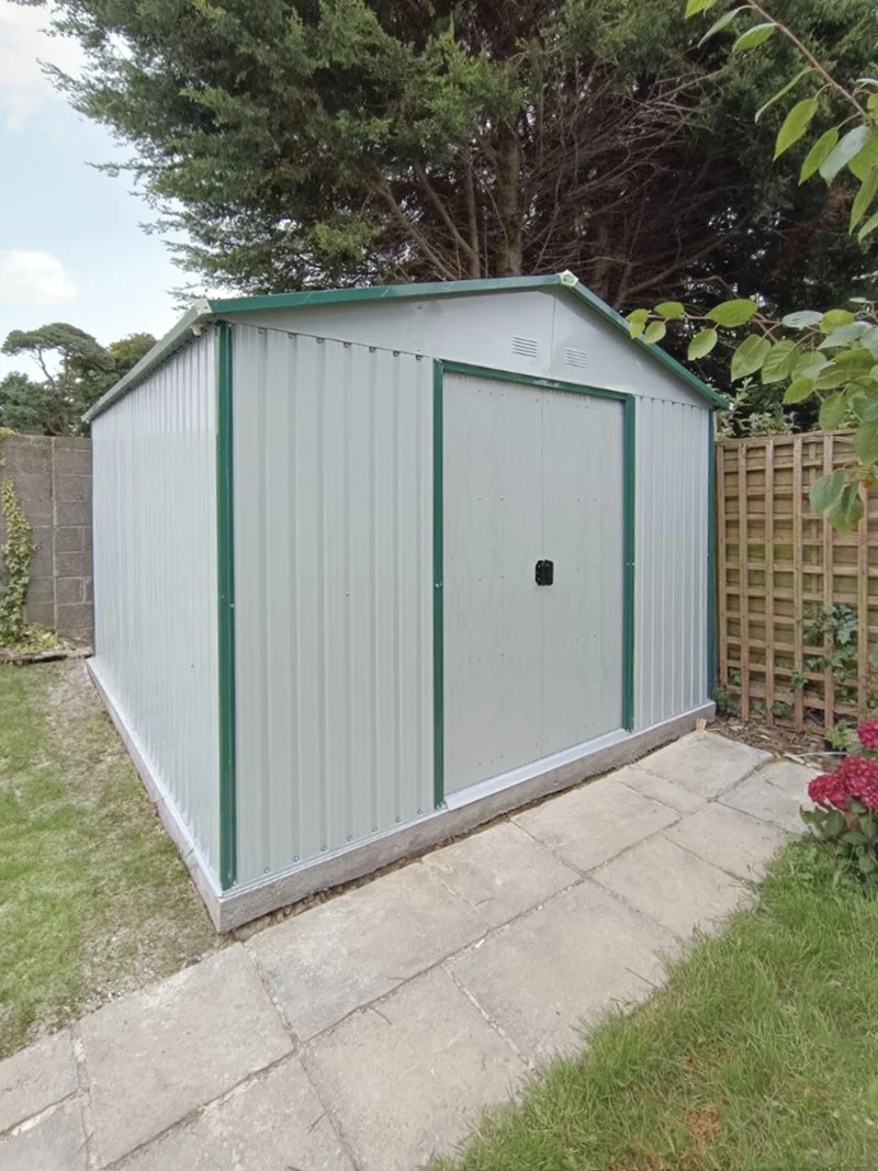 The Colossus Shed in a garden in Dublin