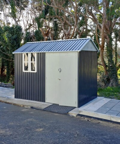 The 10ft x 6ft steel cottage shed