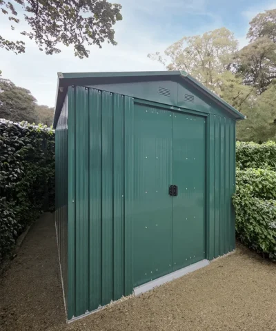 The Goldilocks shed in a suburban dublin garden