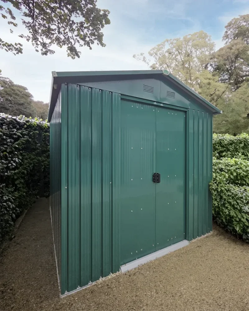 The Goldilocks shed in a suburban dublin garden