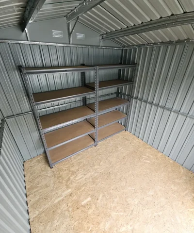 interior view of the shed