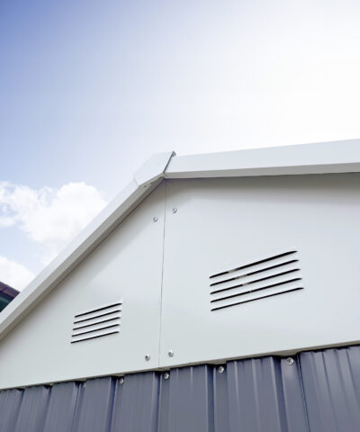 external view of the air vents