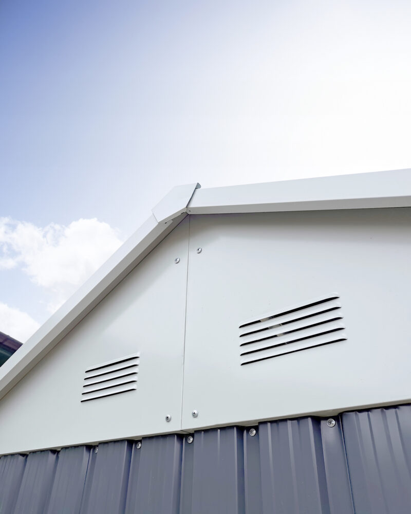 external view of the air vents