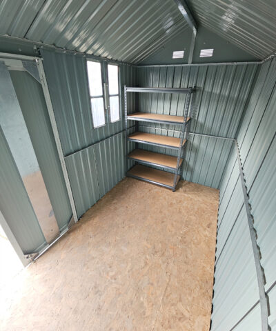 internal view of the 10ft x 6ft cottage shed