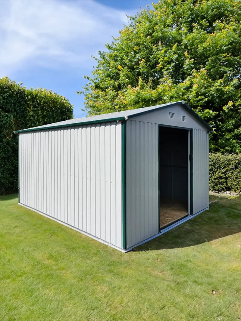 The 9ft x 10ft shed in white