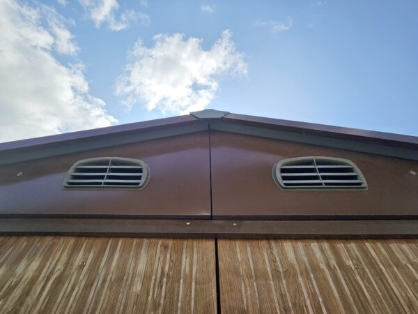 The Apex of the Woodgrain Shed