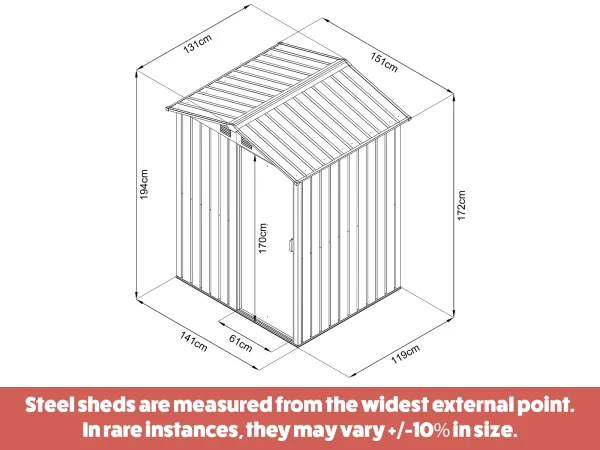 The Tiny Shed Dimensions