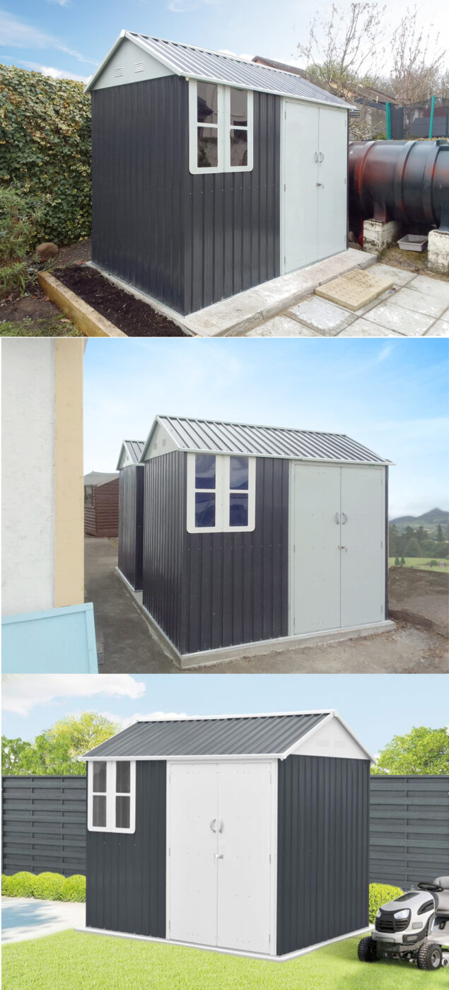 Steel cottage sheds