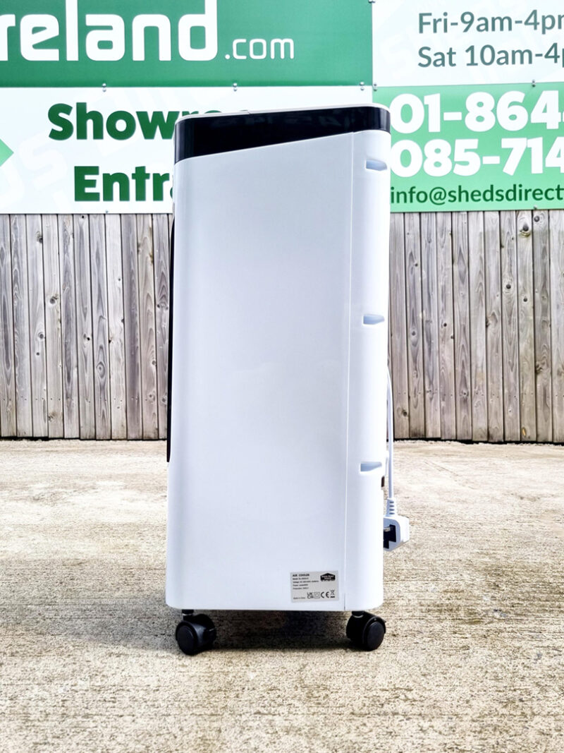 side profile of the air cooler