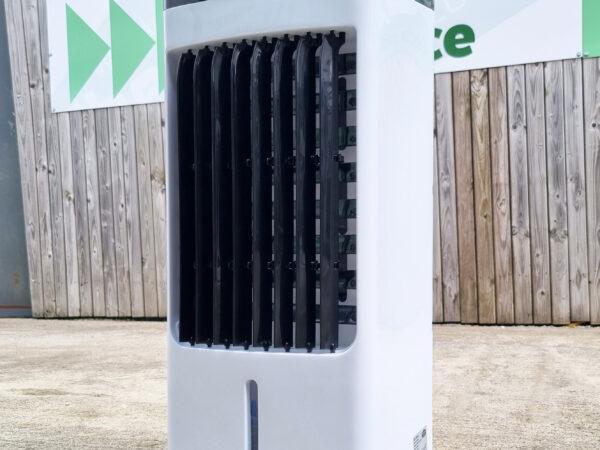 The Air Cooler as seen at a 45 degree angle outside the Sheds Direct Ireland showroom