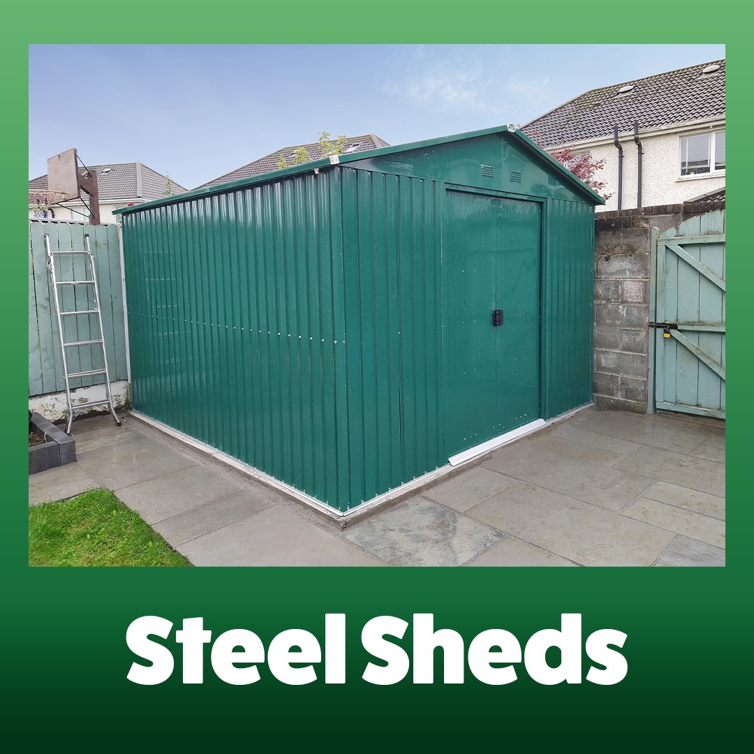 Steel Sheds from Sheds Direct Ireland