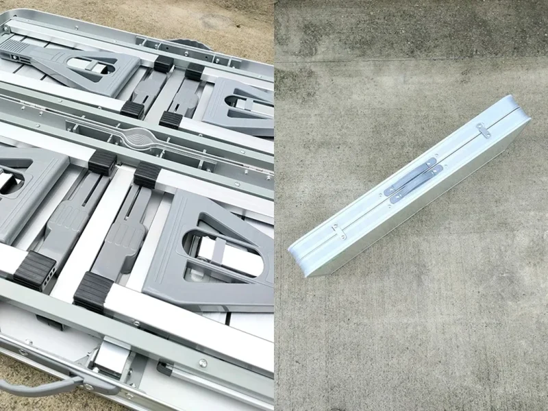 the folding legs' detail