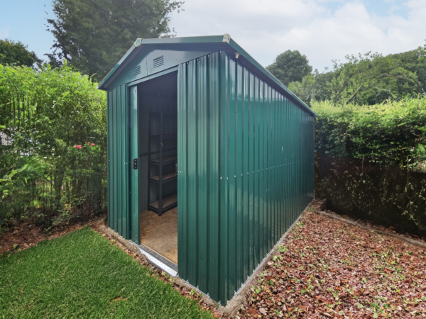 The 6ft x 12ft shed in a garden in Dublin