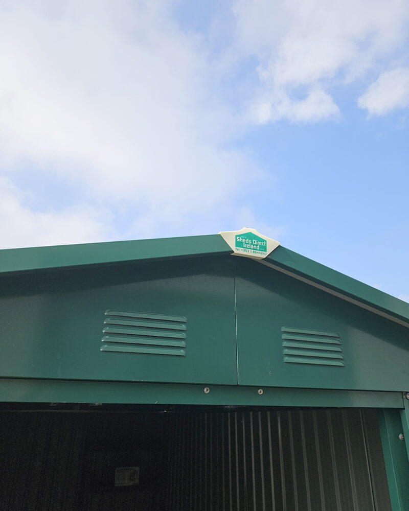 The vents on the shed