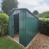6ft x 12ft garden shed in green