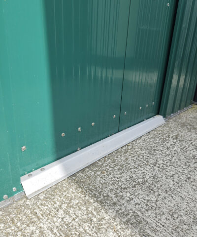 the shed door