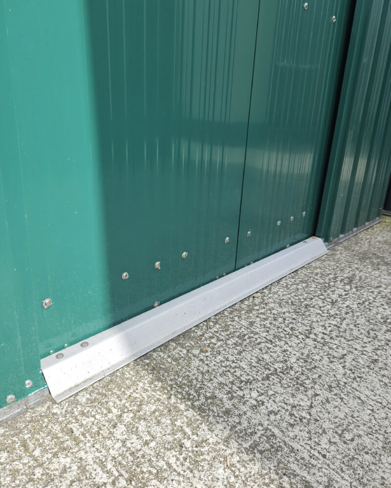the shed door