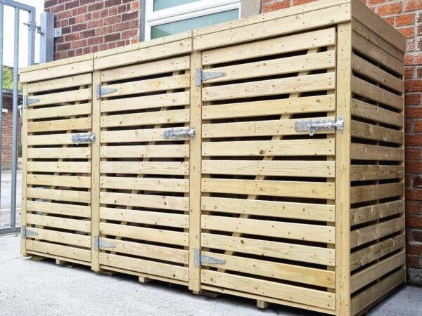 Wooden Bin Store