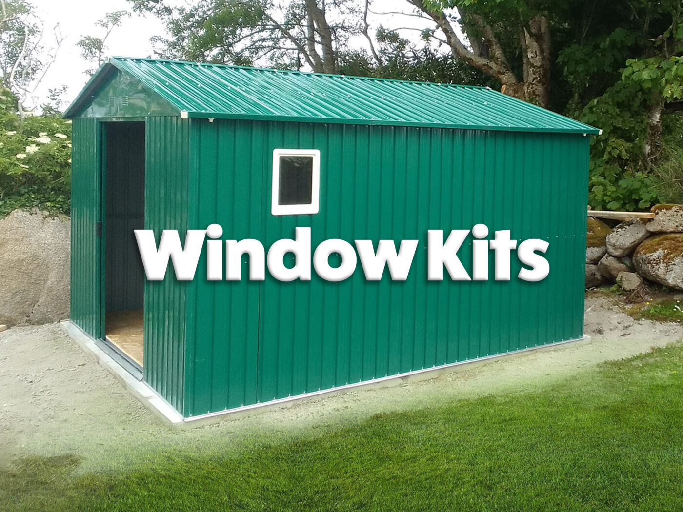 Window Kit for Classic Sheds Sheds Direct Ireland