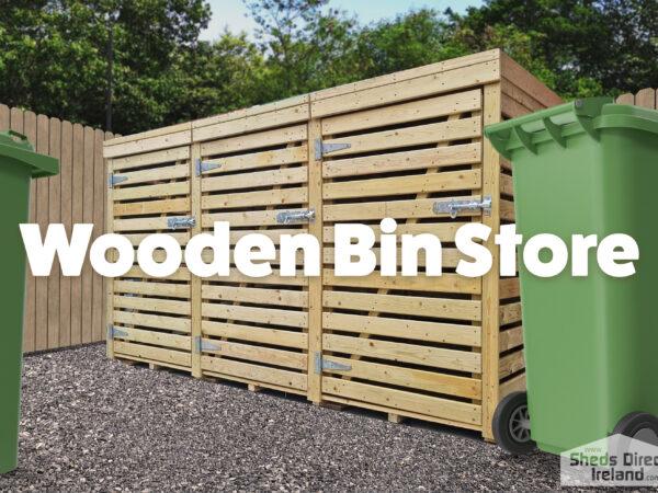 Wooden Bin Store