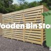 Wooden Bin Store