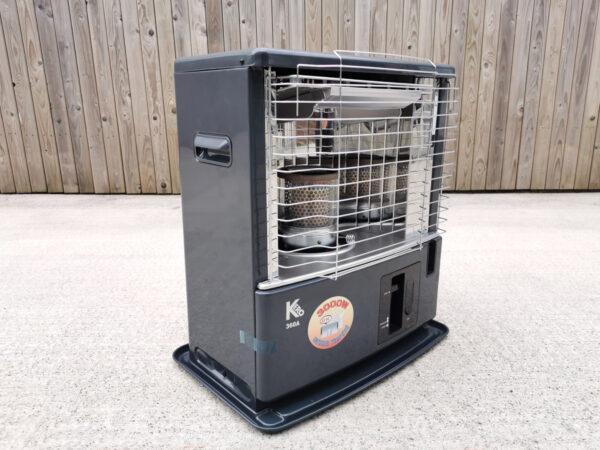 heater on concrete