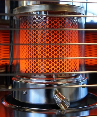 The paraffin heaters' globe
