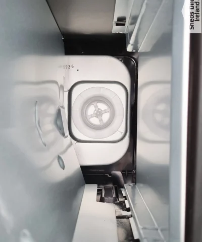 Internal view of the heater
