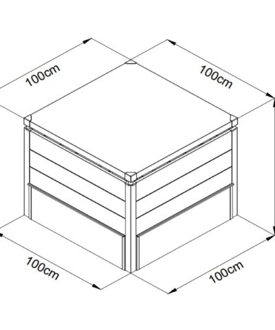 Metal Compost Bin Dimensions