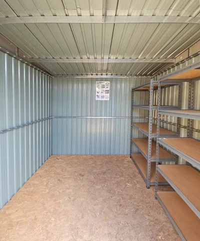 Interior of the Pent Shed