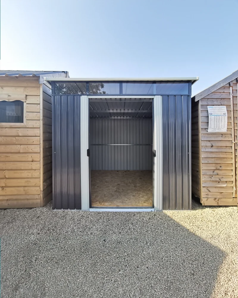 The shed in the sheds direct Ireland showroom