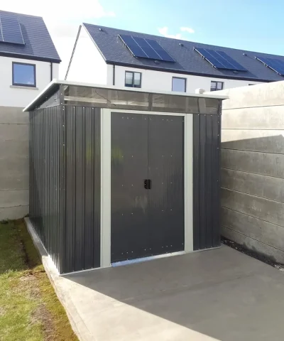 The pent shed