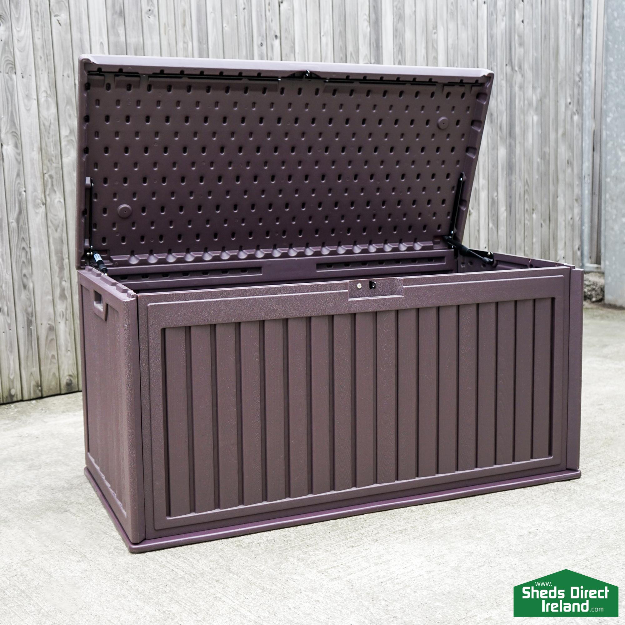 Plastic Garden Storage Box - Sheds Direct Ireland