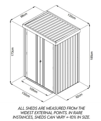 Mabelle Shed Dimensions