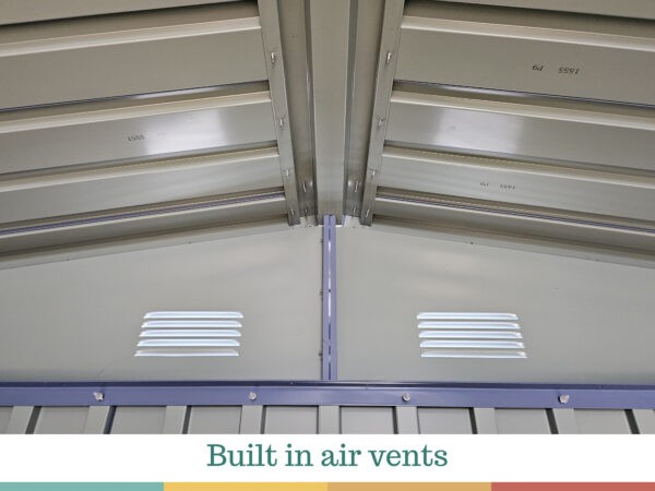 Built in air vents