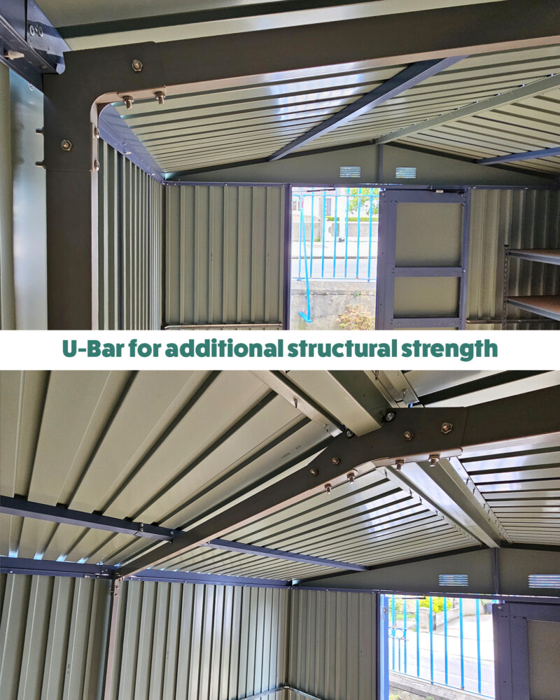 U Bar for additional support