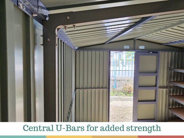Central U Bars for added strength