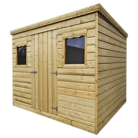 Wooden Cabin Shed