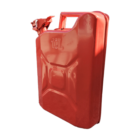 A red Jerry Can