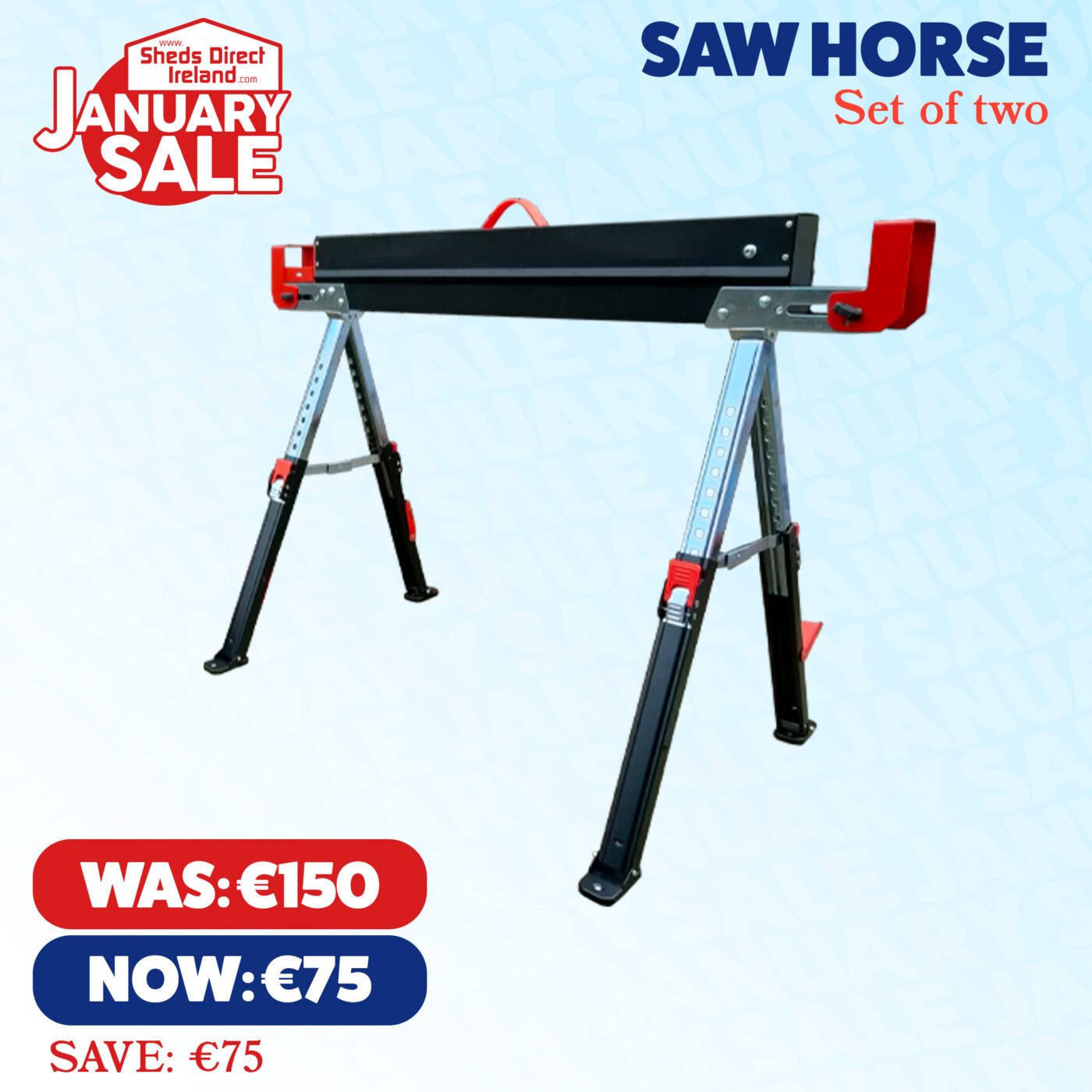 January Sale - Saw Horse