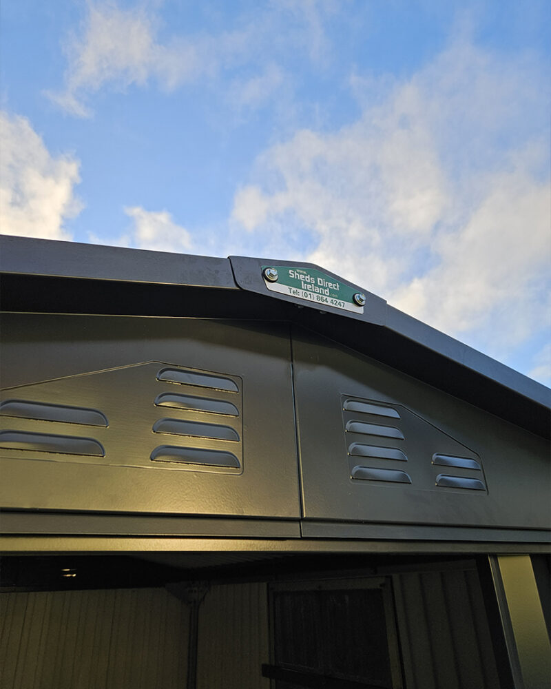 Vents on the mammoth shed